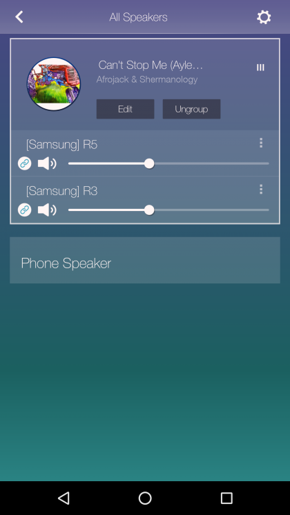 Samsung R5 multiroom app-bundel