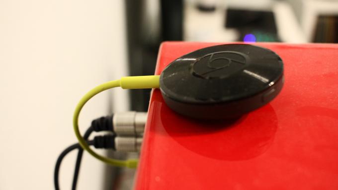 Chromecast Audio conectado