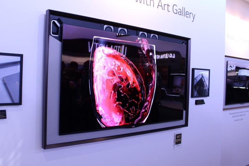 Revisión de LG Gallery OLED TV - manos a la obra