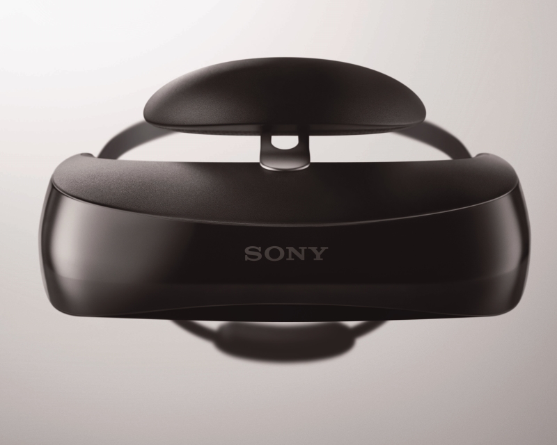 Pantalla Sony HMZ-T3W montada en la cabeza mejorada con video inalámbrico