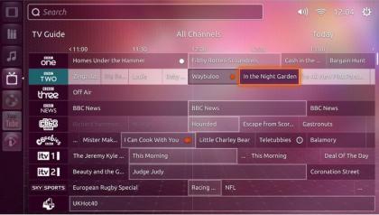 Guía de TV de Ubuntu