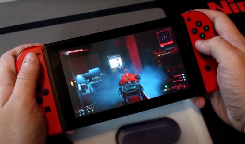 Modder logra que Cyberpunk 2077 se ejecute en Nintendo Switch