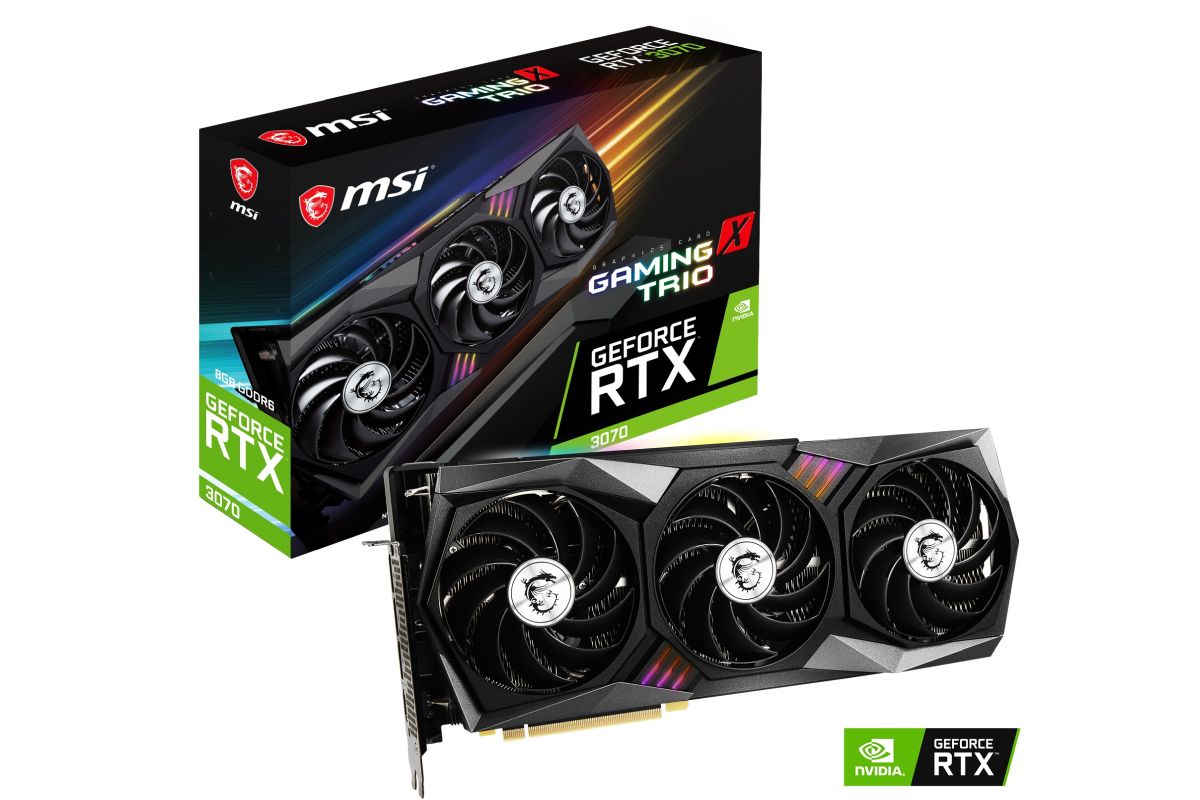 MSI lanza Gaming X Trio y Ventus Series GeForce RTX 3070 en Malasia;  Ventas al por menor desde RM2399