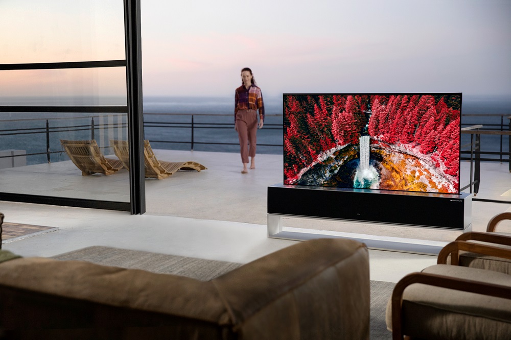 El televisor enrollable LG Signature OLED R se lanza con un precio de KRW100 millones