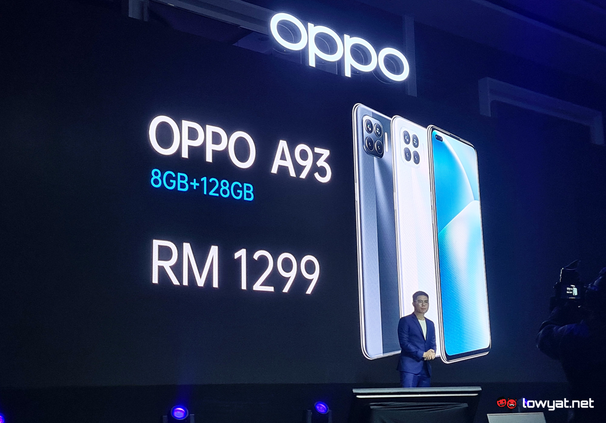 OPPO A93 wordt gelanceerd in Maleisië