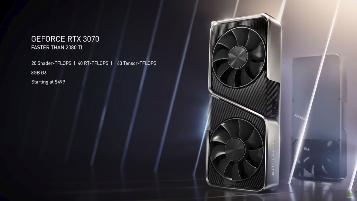 NVIDIA pospone la disponibilidad de GeForce RTX 3070 hasta el 29 de octubre