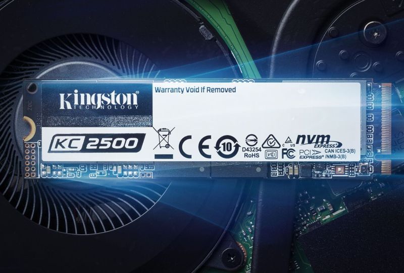 Kingston lanza KC2500 NVMe PCIe M.2 SSD en Malasia;  Comienza desde RM285