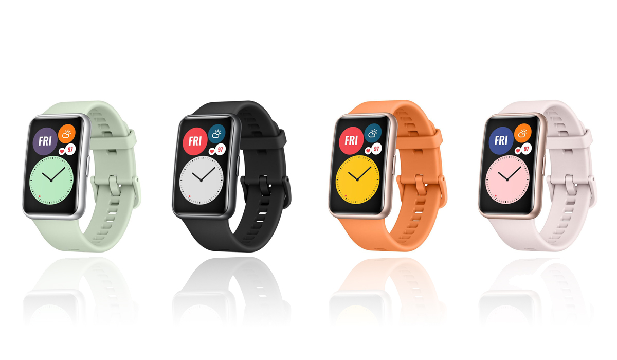 Nuevo Huawei Watch Fit presentado a través de renders de prensa filtrados