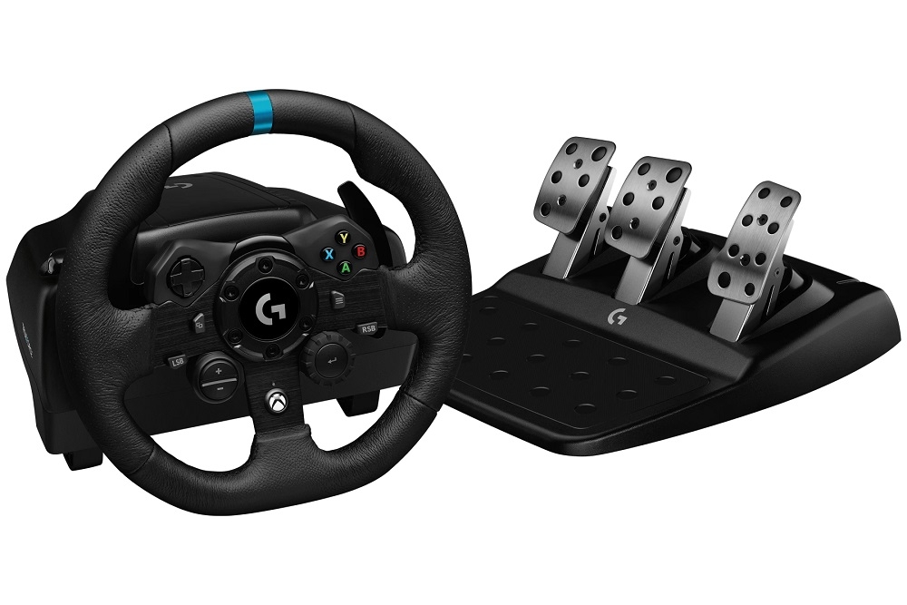 Logitech G923 es un nuevo volante de carreras con sistema de retroalimentación TrueForce