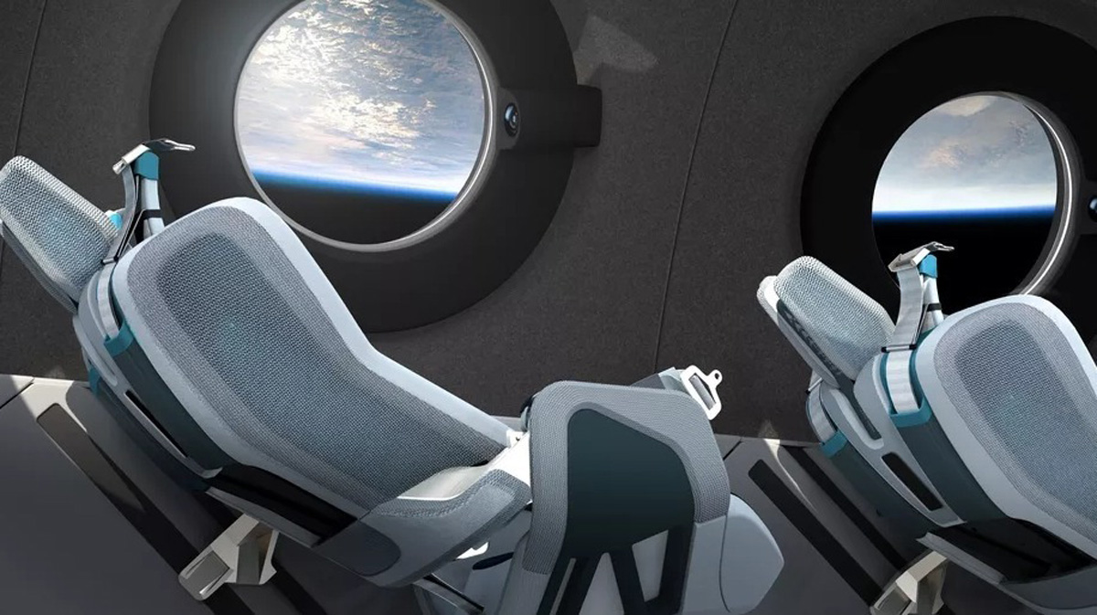 Virgin Galactic se prepara para viajes espaciales comerciales;  Se revela el interior de VSS Unity