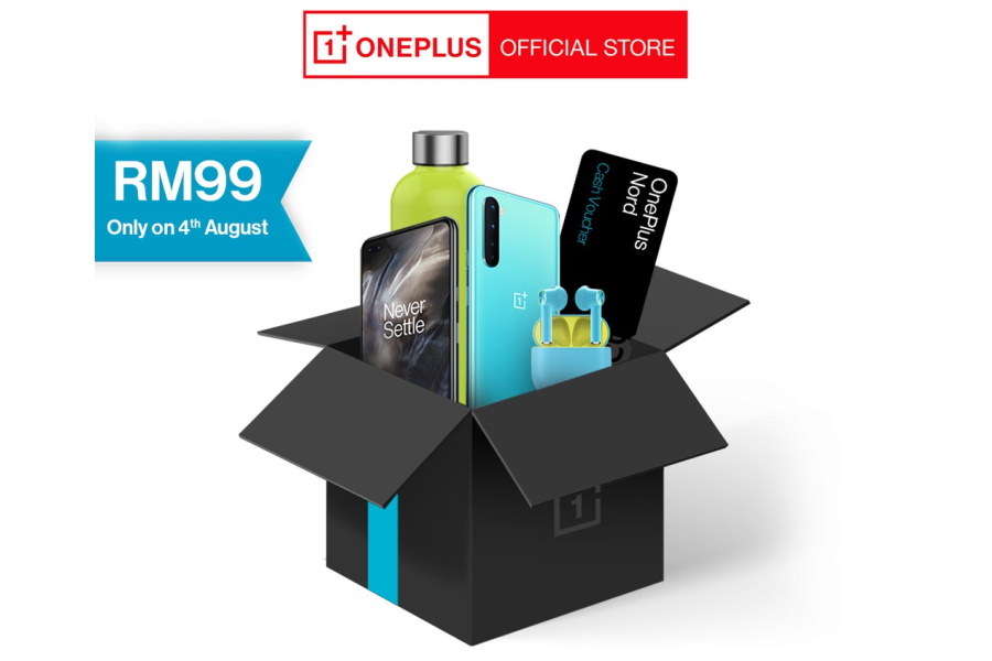 OnePlus Malaysia lanzará RM99 Nord Mystery Box el 4 de agosto