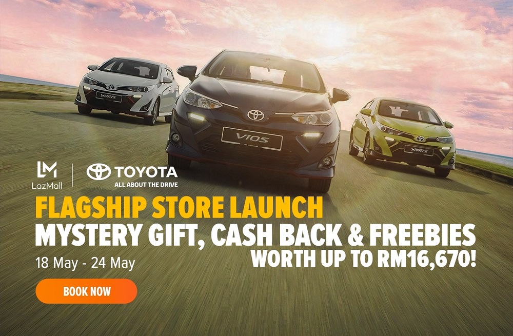 Toyota lanza su tienda insignia en Lazada;  Reservas realizadas a través de la aplicación