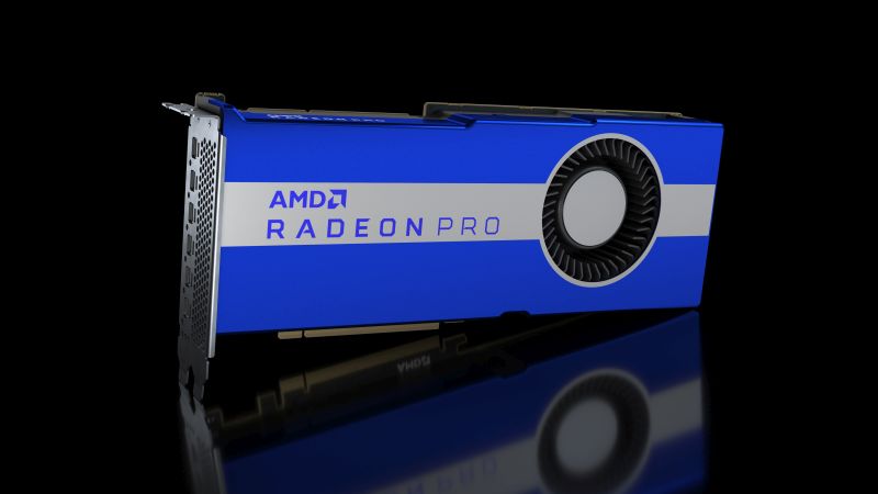 AMD anuncia Radeon Pro VII; Ahora es compatible con la interfaz PCIe 4.0
