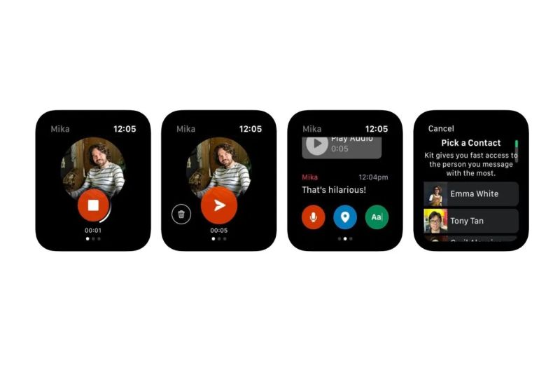 Facebook lanza la aplicación de mensajería de kit experimental para Apple Watch