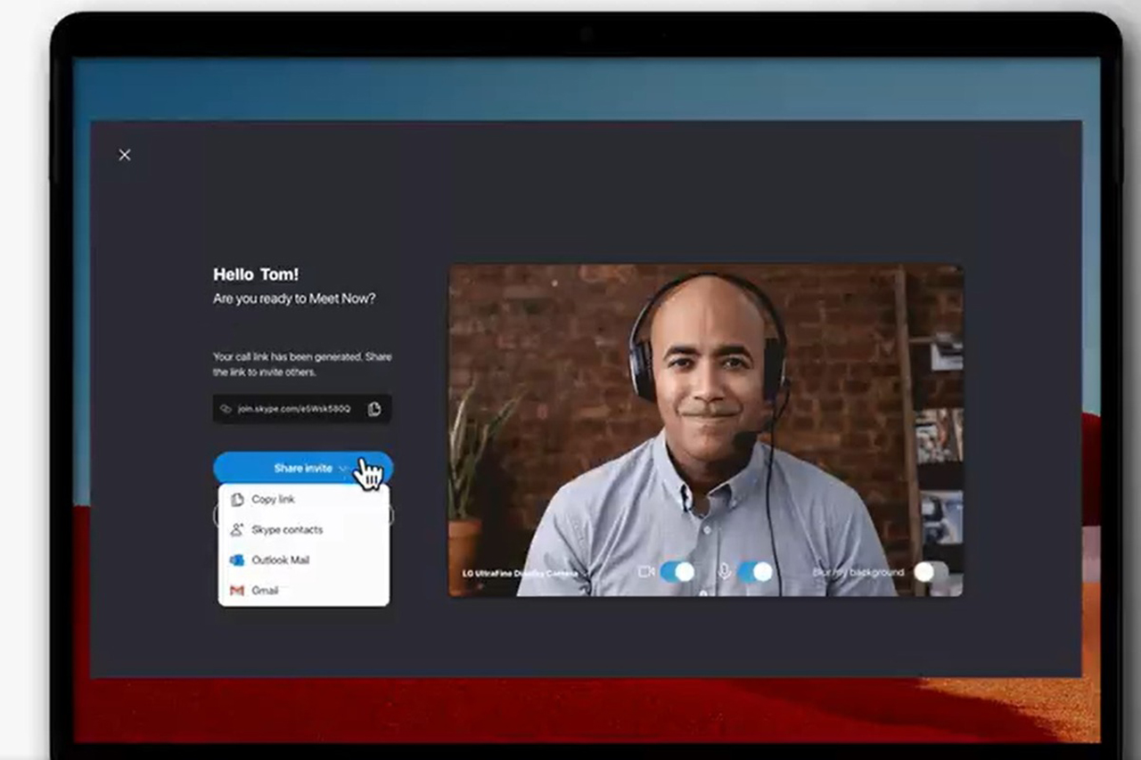 Skype presenta la función de videollamada Meet Now