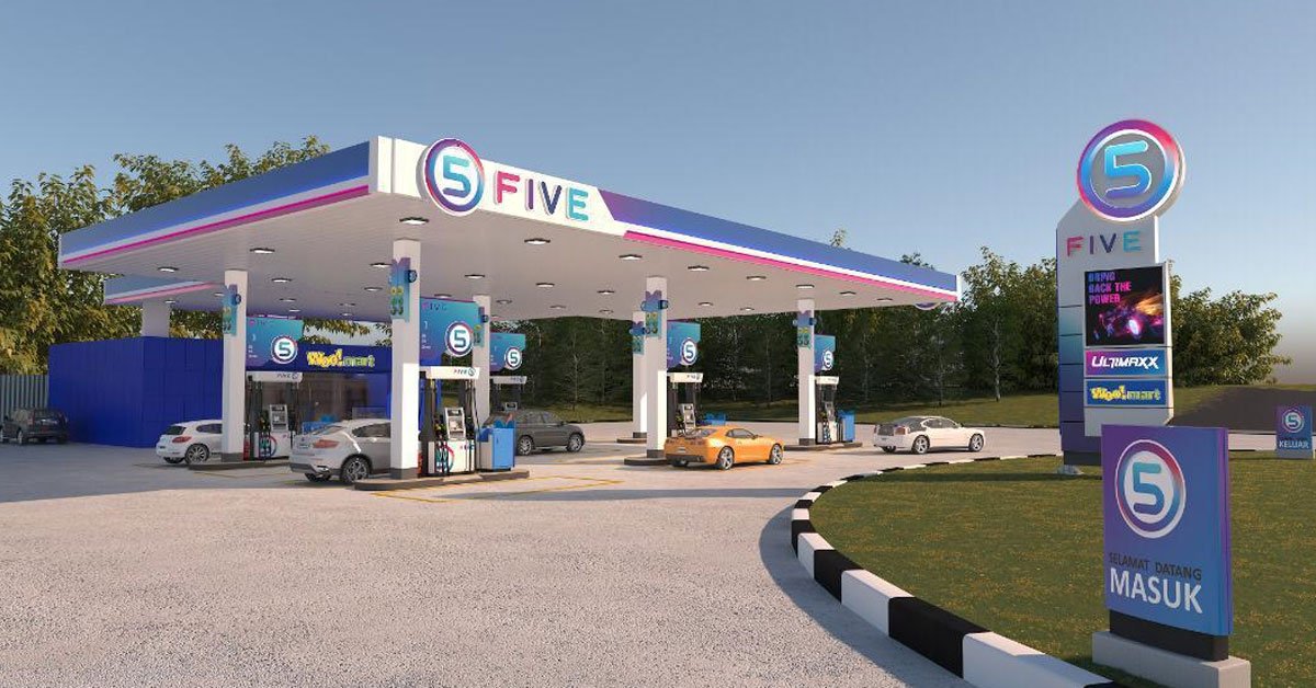 CINCO: Una nueva marca de gasolineras de Malasia está a punto de hacer su debut pronto