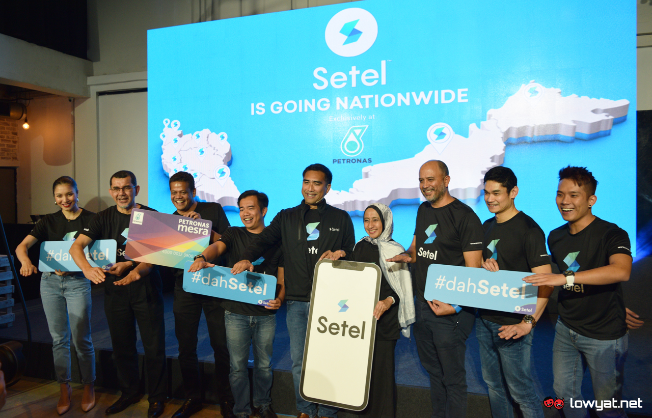 Setel se está expandiendo a nivel nacional;  Ahora accesible en más de 700 estaciones Petronas