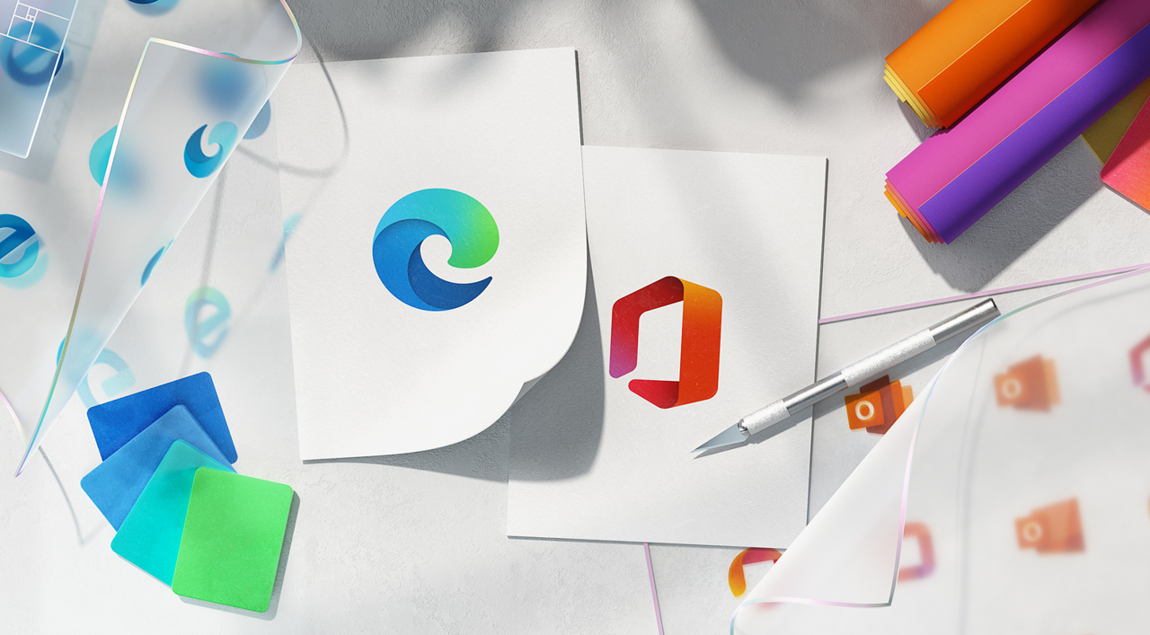 Microsoft busca rediseñar sus logotipos e íconos de aplicaciones