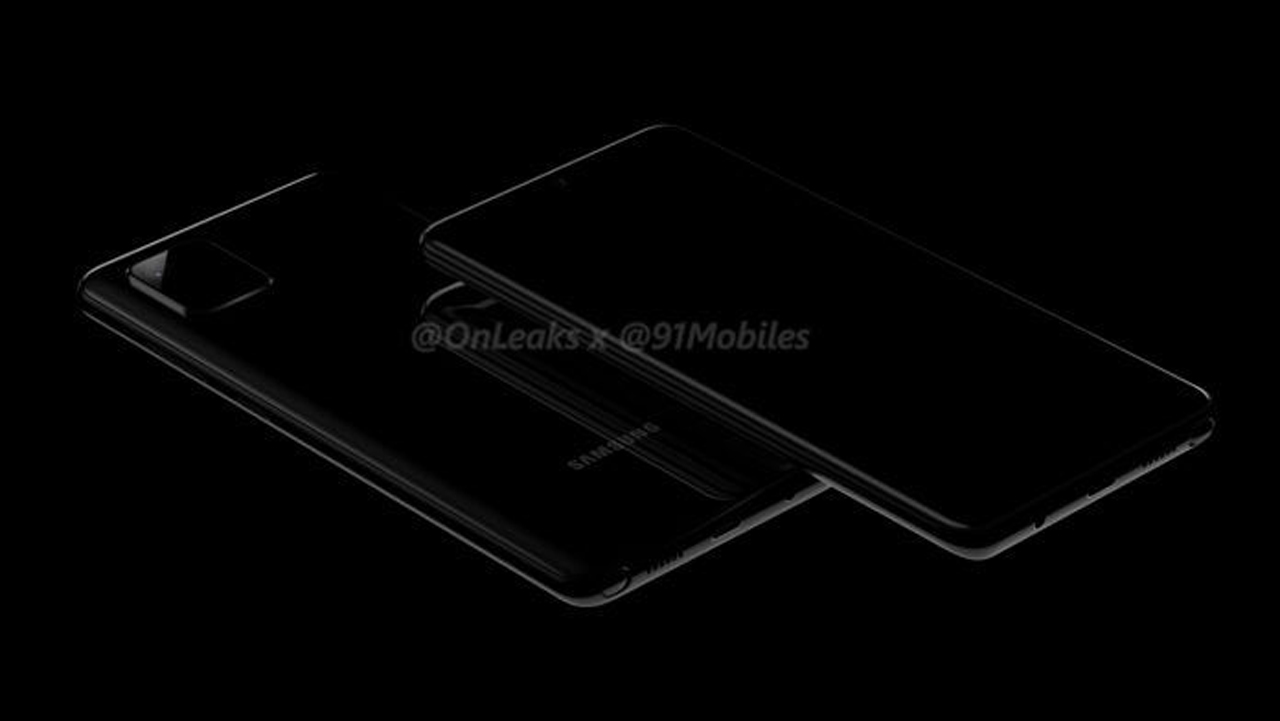 El supuesto Samsung Galaxy Note 10 Lite renderiza las superficies en línea;  Finalmente puede incluir un conector para auriculares