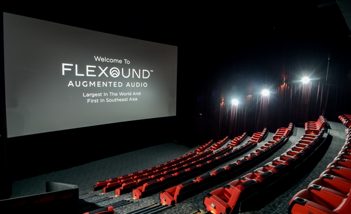 TGV Cinemas lanza la instalación de audio aumentado Flexound más grande del mundo en Johor Bahru