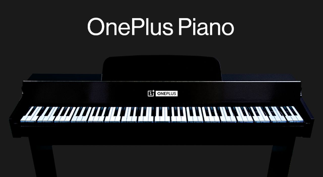 OnePlus crea piano usando 17 unidades OnePlus 7T Pro
