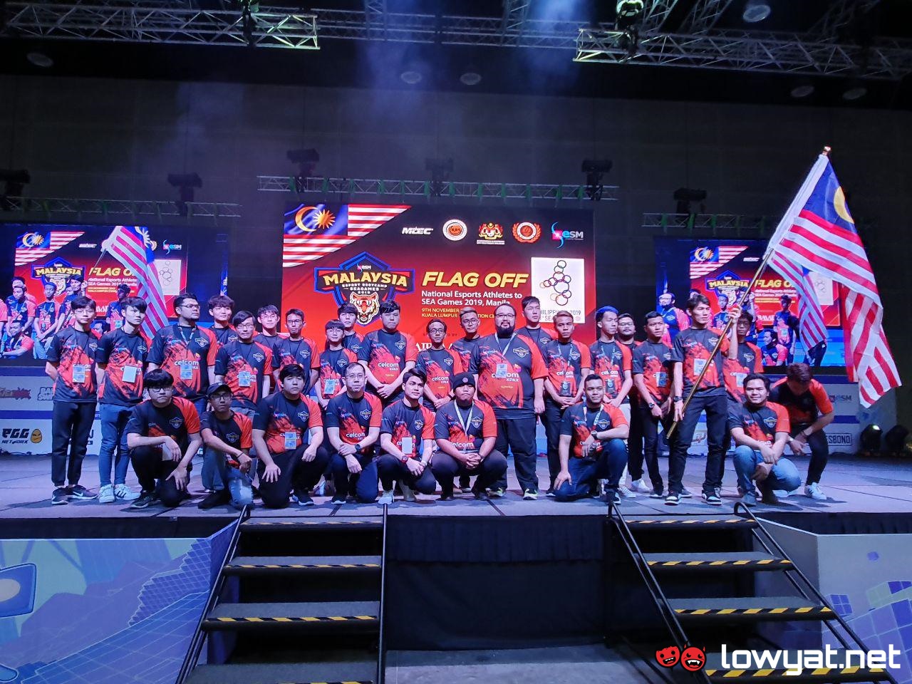 Aquí están los representantes de eSports del equipo de Malasia para los SEA Games 2019