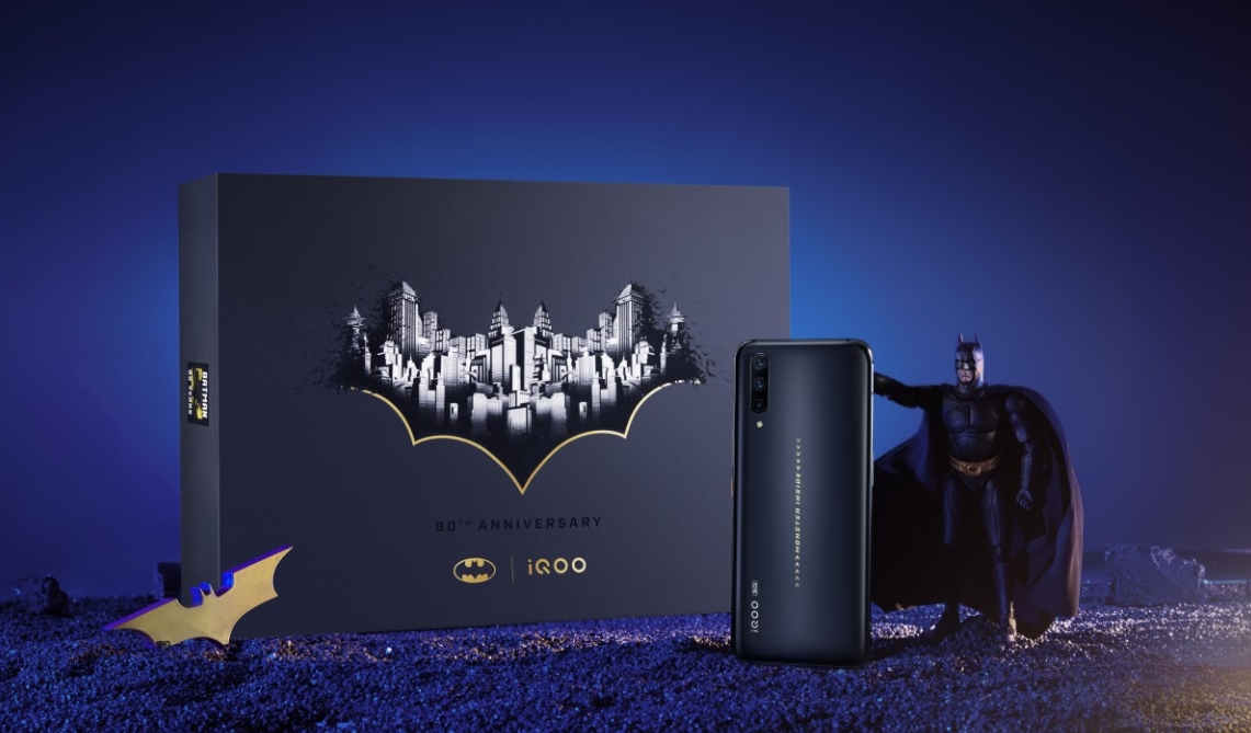 Vivo lanza IQOO Pro 5G Batman Edition en conjunto con el 80 aniversario de Caped Crusader