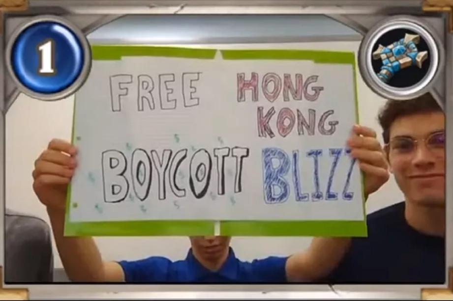 Blizzard distribuye la prohibición de seis meses al equipo colegiado de Hearthstone por llevar el cartel de "Hong Kong libre"