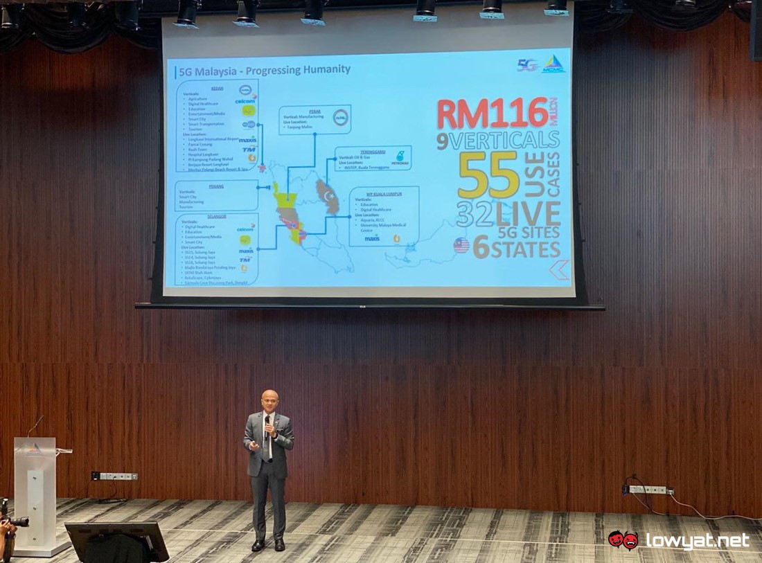 La próxima etapa de 5G en Malasia comenzará en octubre con 55 proyectos iniciales en vivo en toda la península