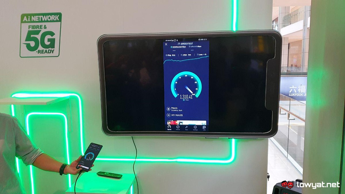 La zona experiencial 5G de Huawei ahora abierta al público: con tecnología Maxis, con una velocidad de hasta 1,3 Gbps