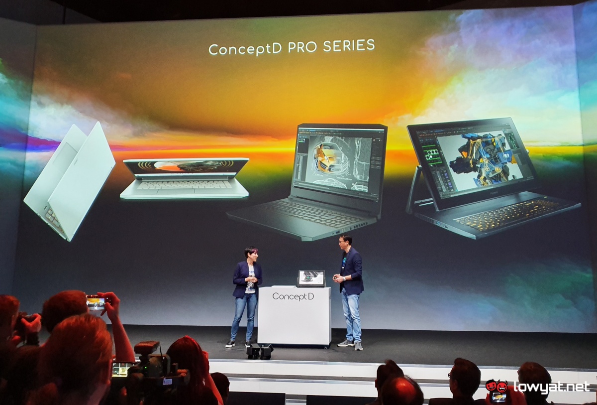 Acer lanza las computadoras portátiles ConceptD Pro: con tecnología NVIDIA Quadro Graphics