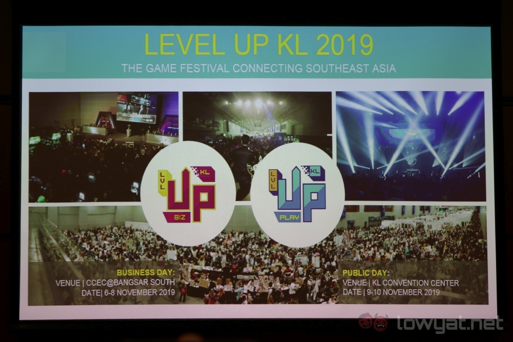 Level Up KL 2019 tendrá 2 días abiertos al público