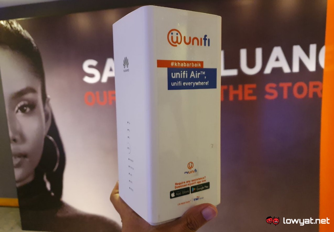 Unifi Air se vuelve oficial: Internet inalámbrico ilimitado por 79 RM por mes