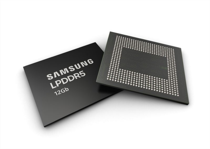 Samsung lanza la producción en masa de la primera memoria LPDDR5 móvil de 12 GB de la industria