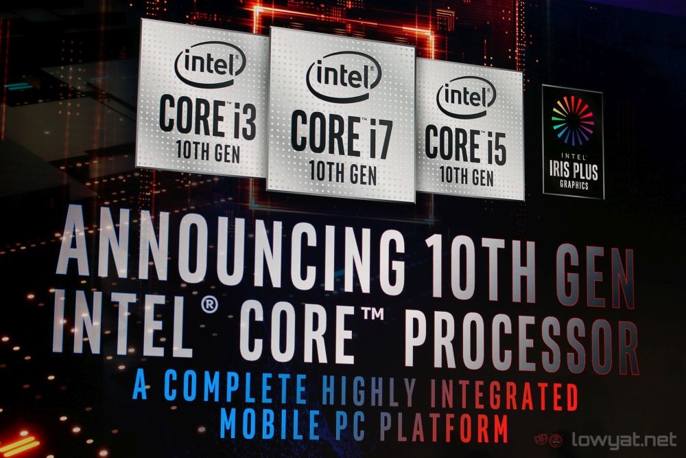Intel presenta oficialmente los procesadores móviles con núcleo de décima generación;  Lago de hielo anteriormente codificado