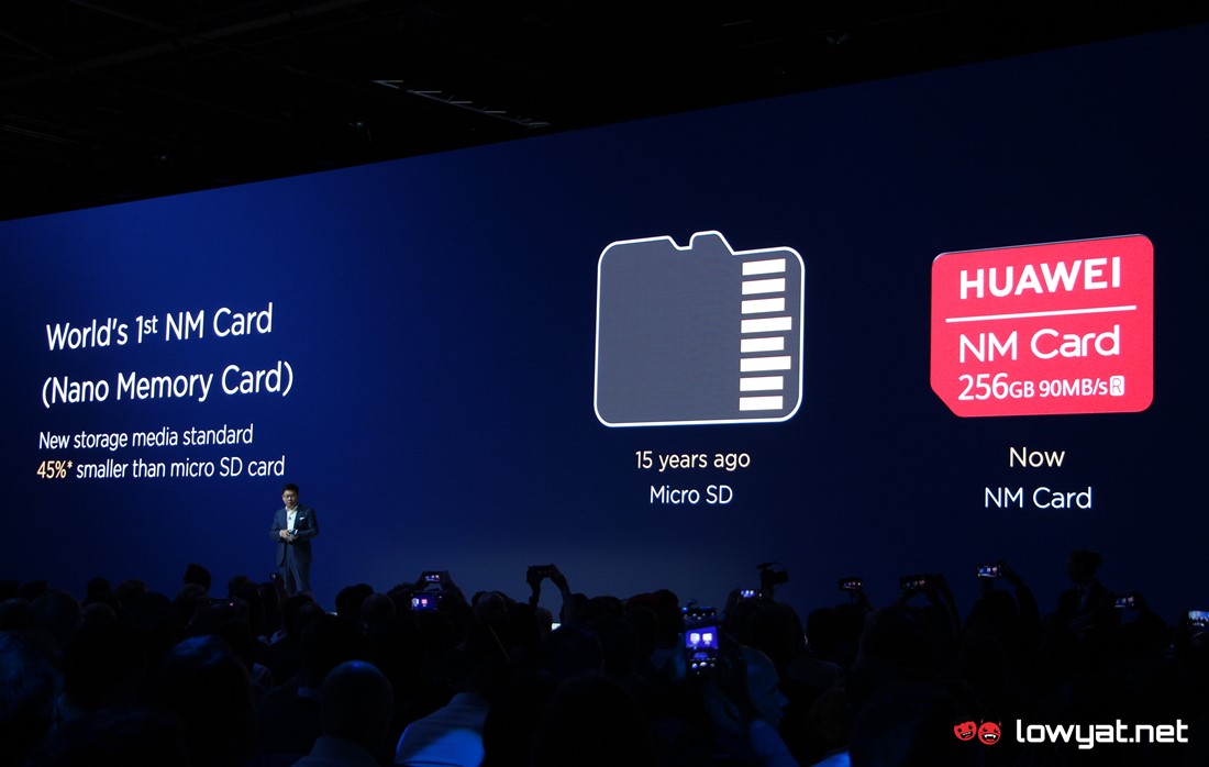 Es posible que Huawei ya no pueda fabricar teléfonos con ranuras para tarjetas SD