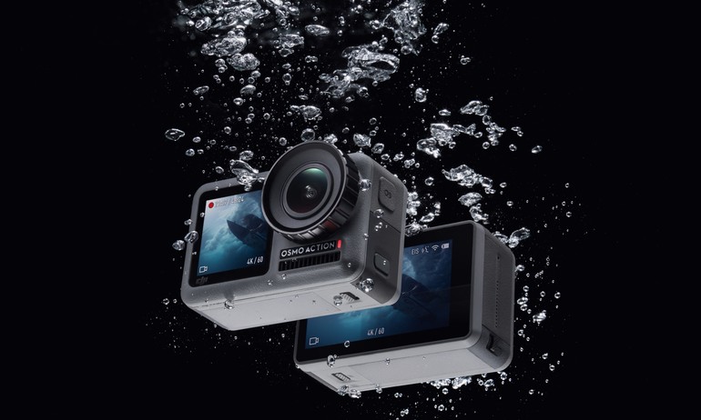 La cámara de acción DJI Osmo combina la pantalla dual y la grabación de video 4K estabilizada