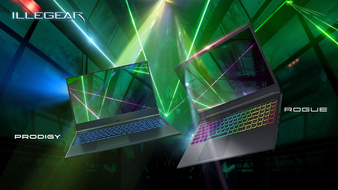 Illegear presenta las laptops para juegos Prodigy y Rogue: disponibles desde RM 5199