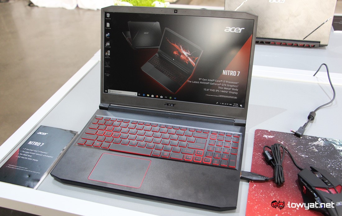 Acer presenta la computadora portátil para juegos Nitro 7;  Junto con Nitro 5 rediseñado
