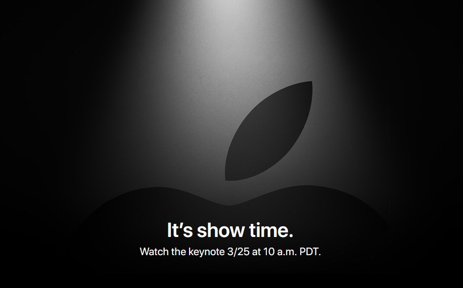 It's Show Time: El próximo evento de Apple tendrá lugar el 25 de marzo