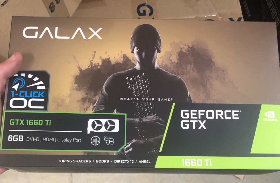 Las cajas NVIDIA GeForce GTX 1660 Ti y las tarjetas AIB comienzan a filtrarse: incluidas GALAX, Palit y EVGA