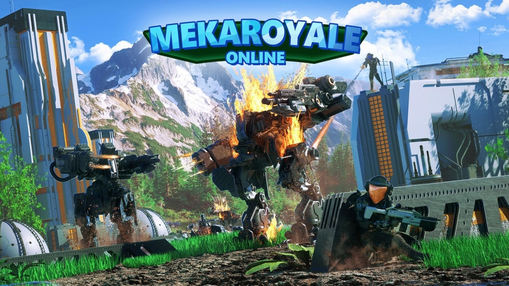 MekaRoyale Online es un juego móvil Battle Royale hecho en Malasia;  Características del juego Roguelike