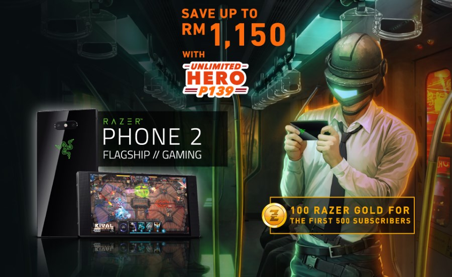 Razer Phone 2 está disponible en U Mobile con ahorros de hasta RM 1150