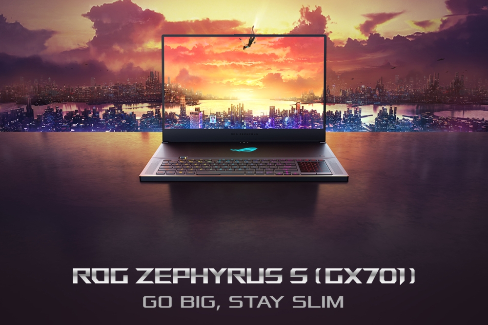 ASUS ROG Zephyrus S obtiene una versión de 17.3 pulgadas;  Armado con NVIDIA GeForce RTX 2080 Max-Q