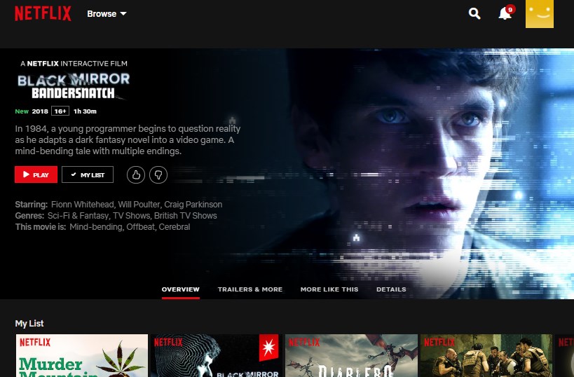Black Mirror Bandersnatch: el primer contenido interactivo de Netflix hecho para audiencias mayores está aquí