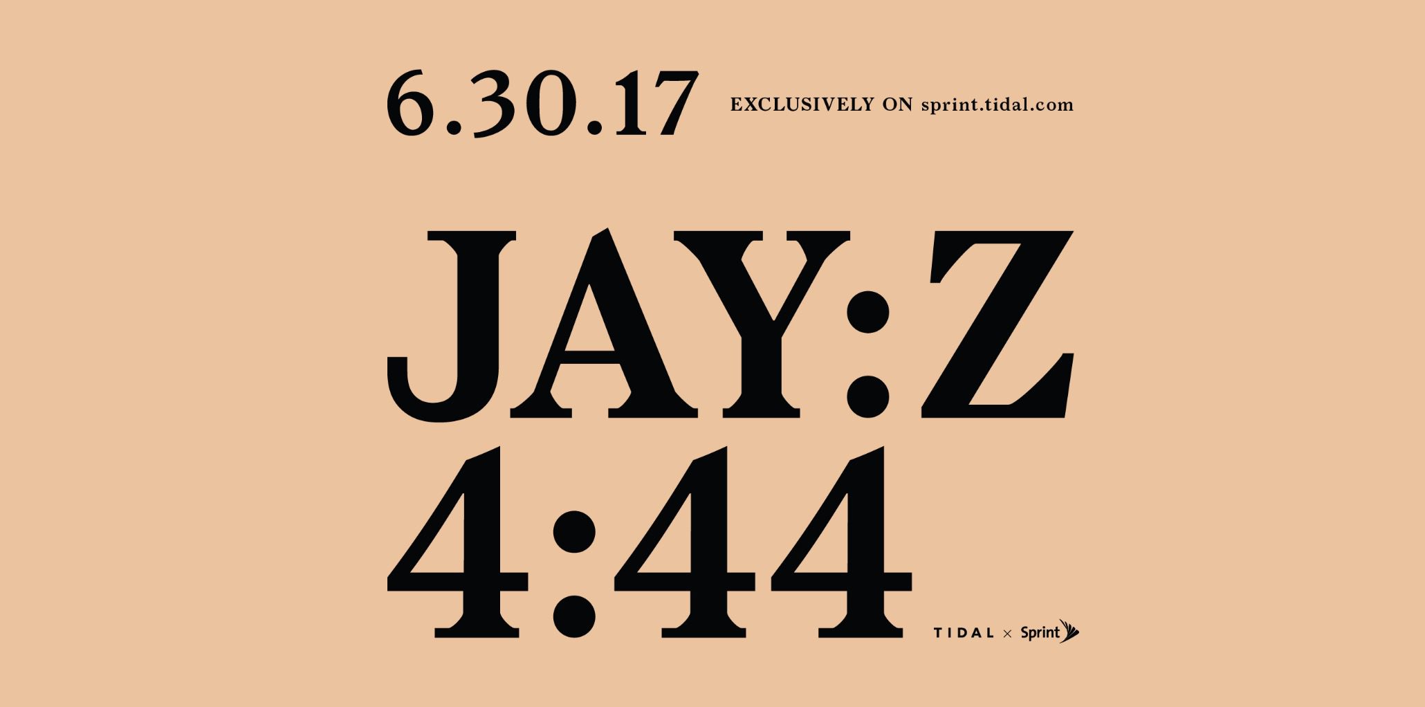 2017 Jay-Z Album 4:44 llega el 30 de junio en Sprint & TIDAL