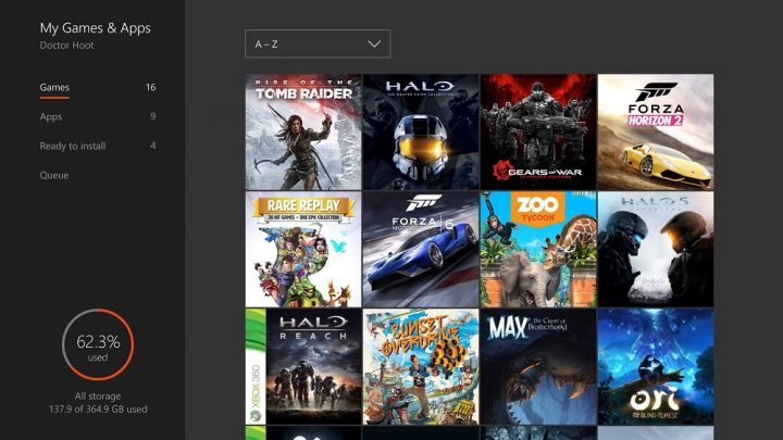 Actualización de aniversario de Xbox One (2)