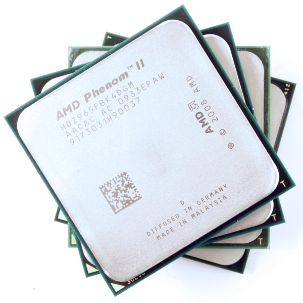 AMD lanza la CPU Phenom II X4 965 de 125 W