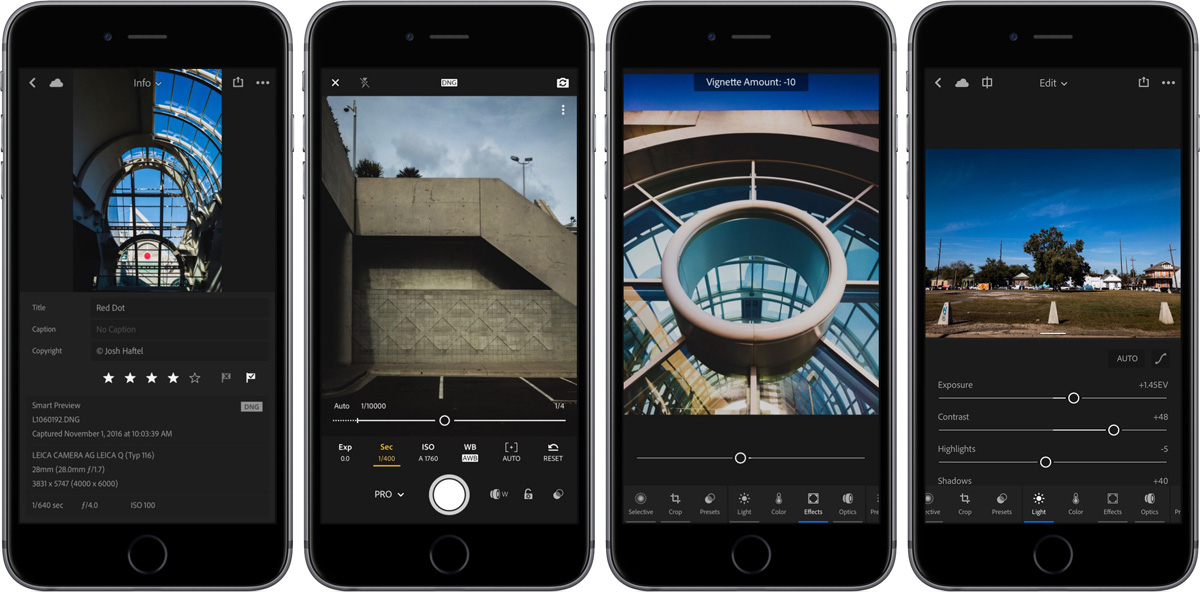 Adobe Lightroom iOS-update verwijdert foto-presets