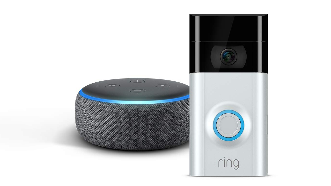 Ahorre £ 35 en el nuevo Echo Dot y Ring Video Doorbell 2